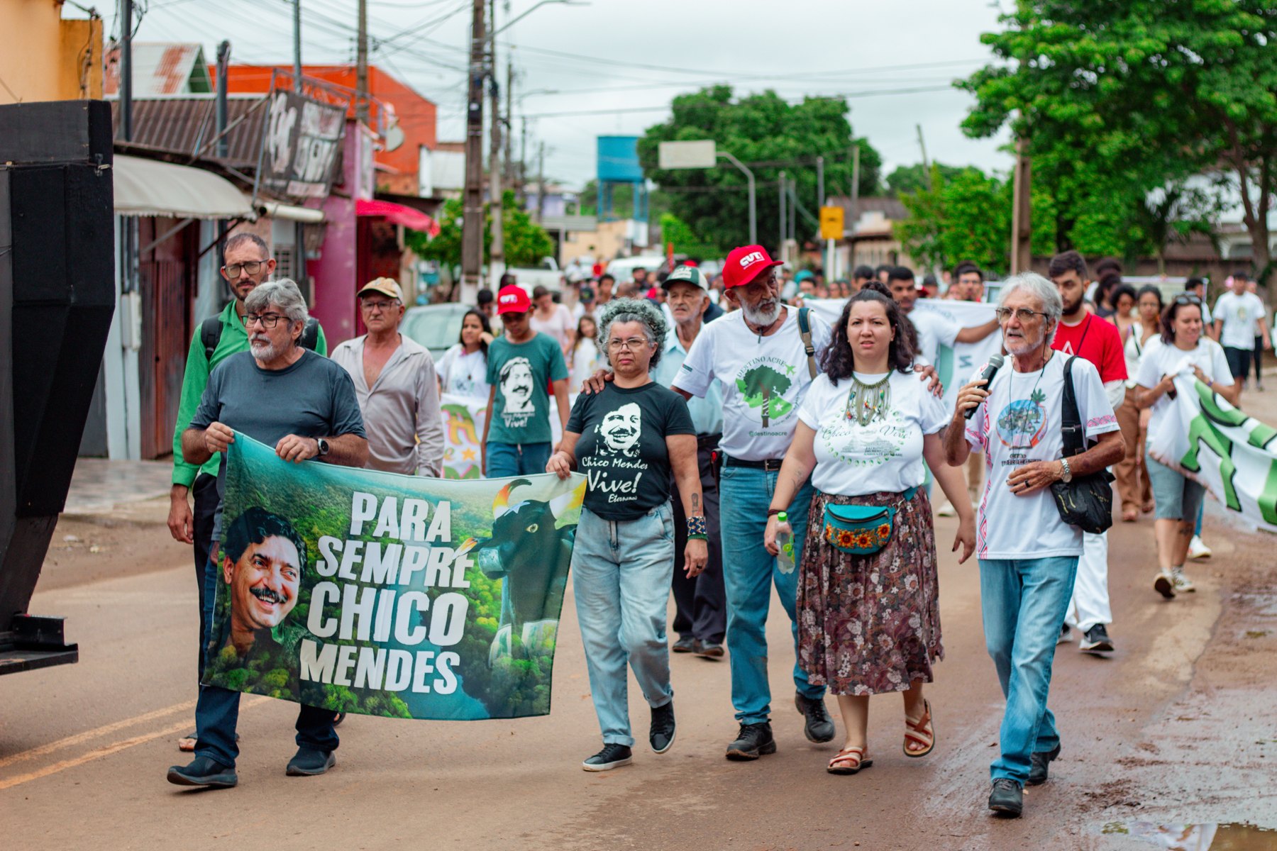 Mobilização em memória de Chico Mendes