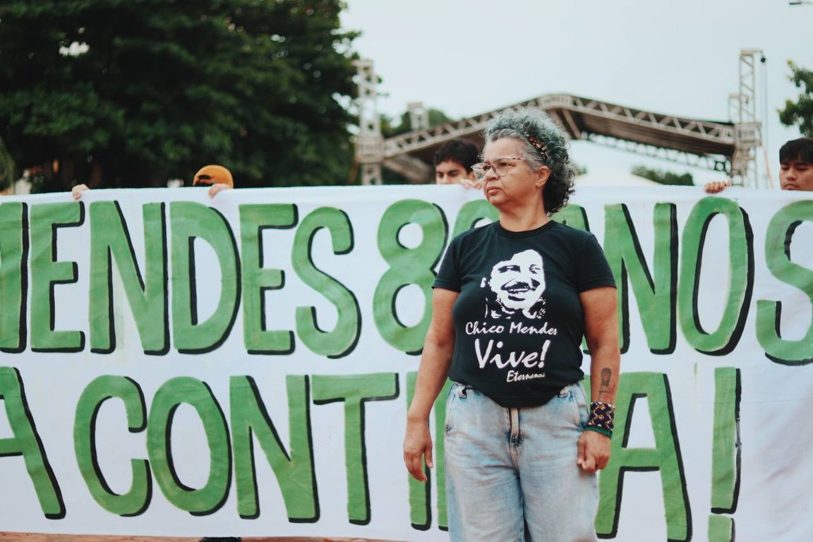 Liderança durante mobilização